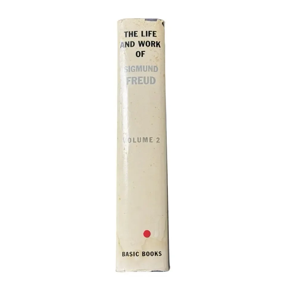 Ernest Jones THE LIFE AND WORK OF SIGMUND FREUD 3 Vol Set Basic Books 1950s